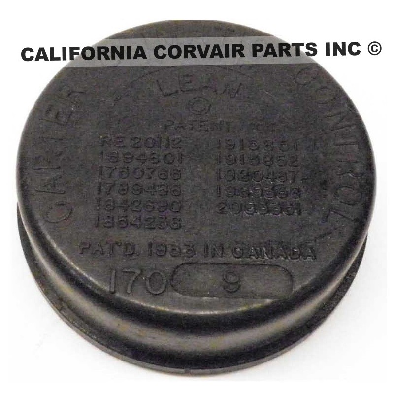 USED TURBO CARBURETOR CHOKE COVER