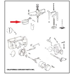 USED TURBO CARBURETOR FLOAT