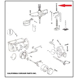 USED TURBO CARBURETOR PUMP UPPER SPRINGS