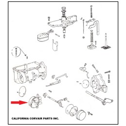 USED TURBO CARBURETOR CHOKE HOUSING
