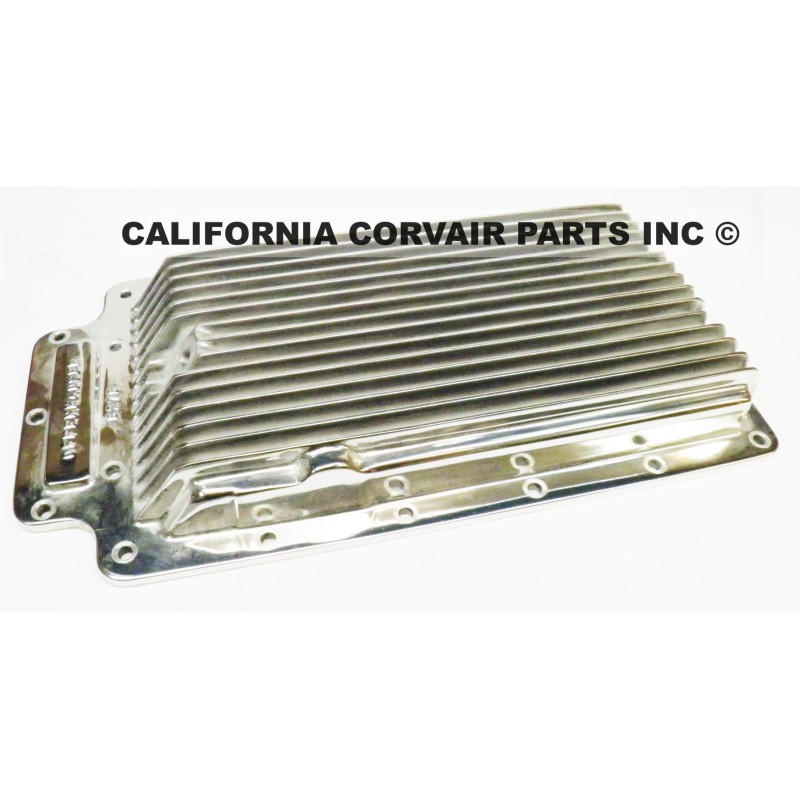 NEW POLISHED ALUMINUM ENGINE OIL PAN