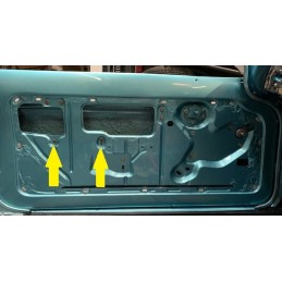 USED CONVERTIBLE DOOR WINDOW CHANNEL - 1962-64