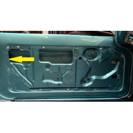USED CONVERT FRONT DOOR GLASS GUIDE - 1962-64