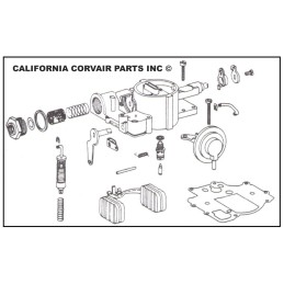 USED CARBURETOR TOP - 1964-69