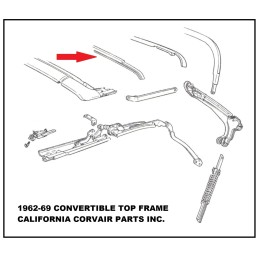 USED TOP FRONT BOW - 1962-64