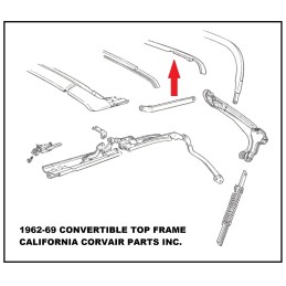 USED TOP CENTER BOW - 1965-69