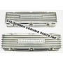NEW POLISHED ALUMINUM VALVE COVERS - 6 HOLE