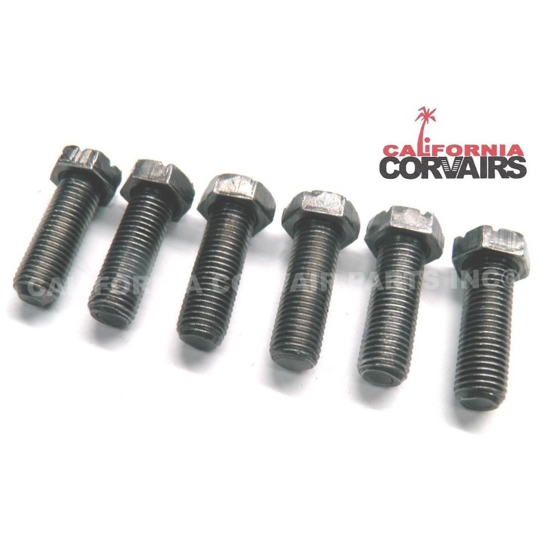 USED SET (6) FLYWHEEL BOLTS - MANUAL