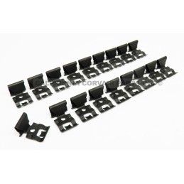 NEW SET (18) REAR WINDOW TRIM CLIPS - 1960-64