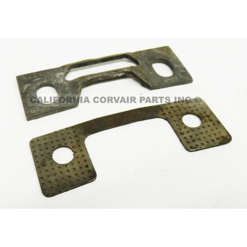 USED SET (2) VAN SIDE DOOR STRIKER & SPACERS