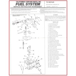 ONE (1) DELUXE CARBURETOR REBUILD KIT