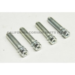 SET (4) 1960-69 HEADLIGHT 1" ADJUSTER SCREWS