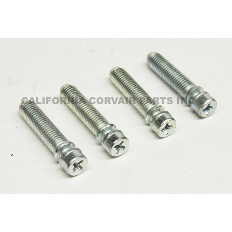 SET (4) 1960-69 HEADLIGHT 1" ADJUSTER SCREWS