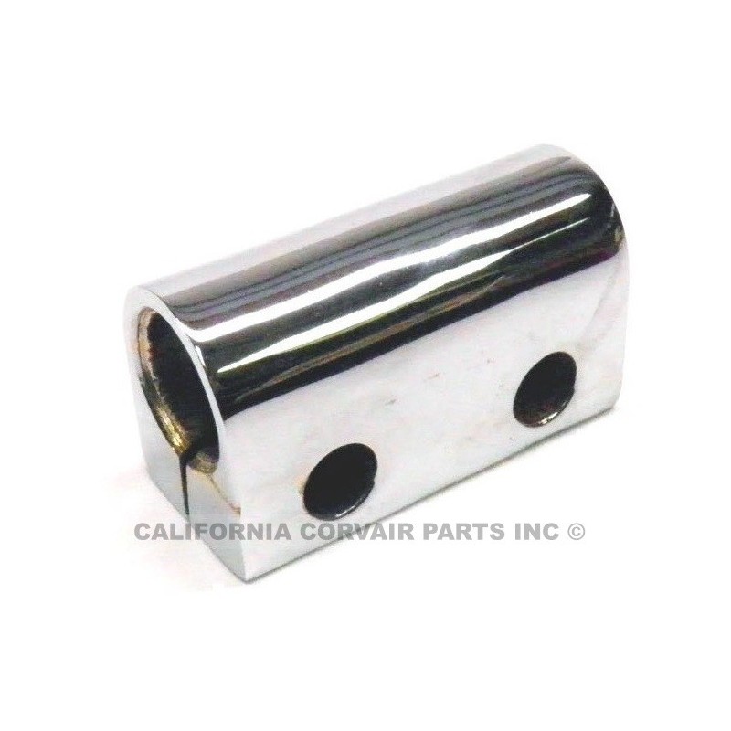 CHROME PLATED STEERING BOX COUPLER