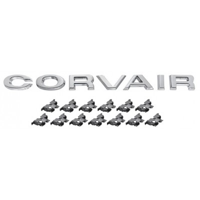 NEW SET 1964 CORVAIR LETTERS & RETAINERS