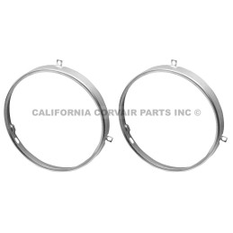 NEW SET (2) HEADLIGHT RETAINER RINGS