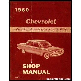 USED SHOP MANUAL - 1960