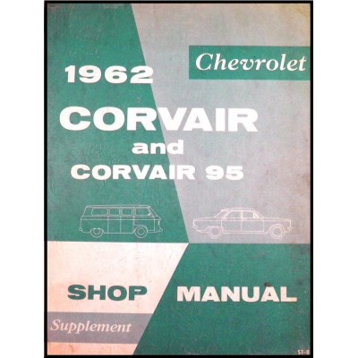 USED 1962 SHOP MANUAL SUPPLEMENT