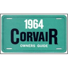 NEW OWNERS MANUAL - 1964