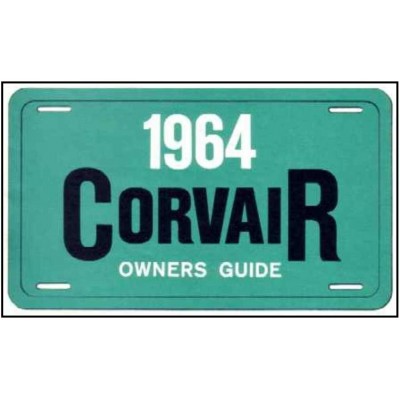 NEW 1964 OWNERS MANUAL