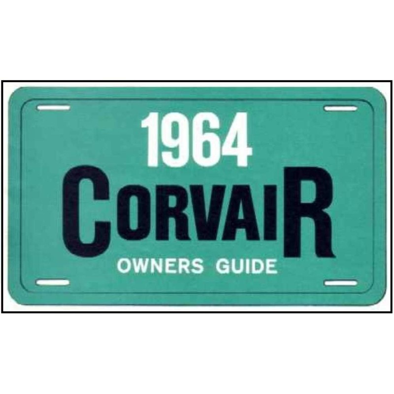 NEW OWNERS MANUAL - 1964
