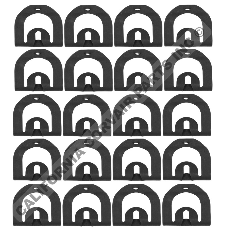 NEW 1965-69 WINDOW TRIM CLIPS - 20 PCS.