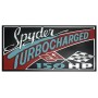 NEW TURBO AIR CLEANER STICKER - 1964