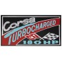 NEW TURBO AIR CLEANER STICKER - 1965