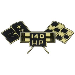 NEW ENGINE STICKER - 140 HP
