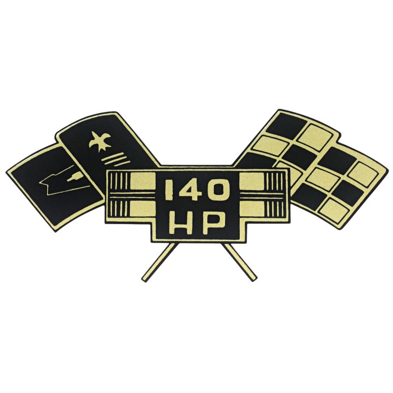 NEW ENGINE STICKER - 140 HP