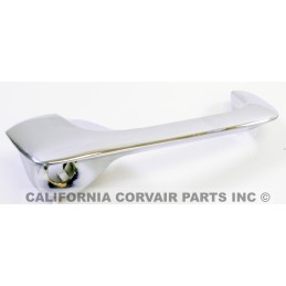 RECHROMED 1960-64 OUTSIDE DOOR HANDLE - RIGHT SIDE