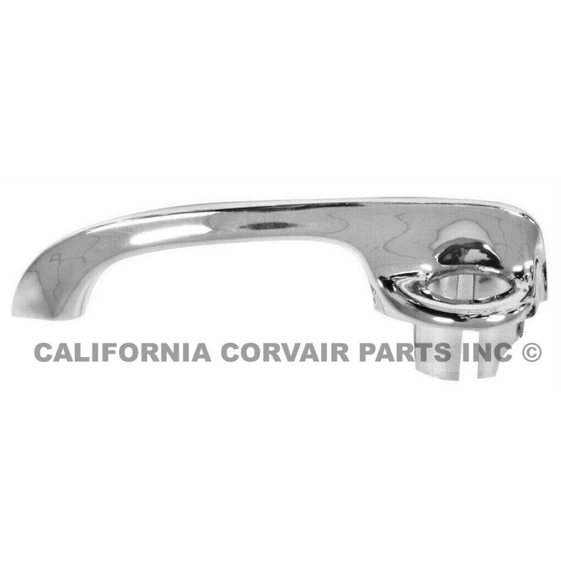 RECHROMED 1965-69 OUTSIDE DOOR HANDLE - LEFT SIDE