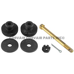 NEW 1964 LEAF SPRING HARDWARE & BUSHINGS SET - ONE SIDE