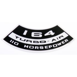 NEW AIR CLEANER LID DECAL - 110 HP