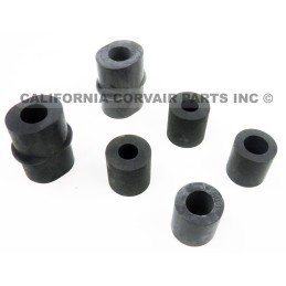 NEW FULL SET (6) STABILIZER BAR BUSHINGS - 1962-63