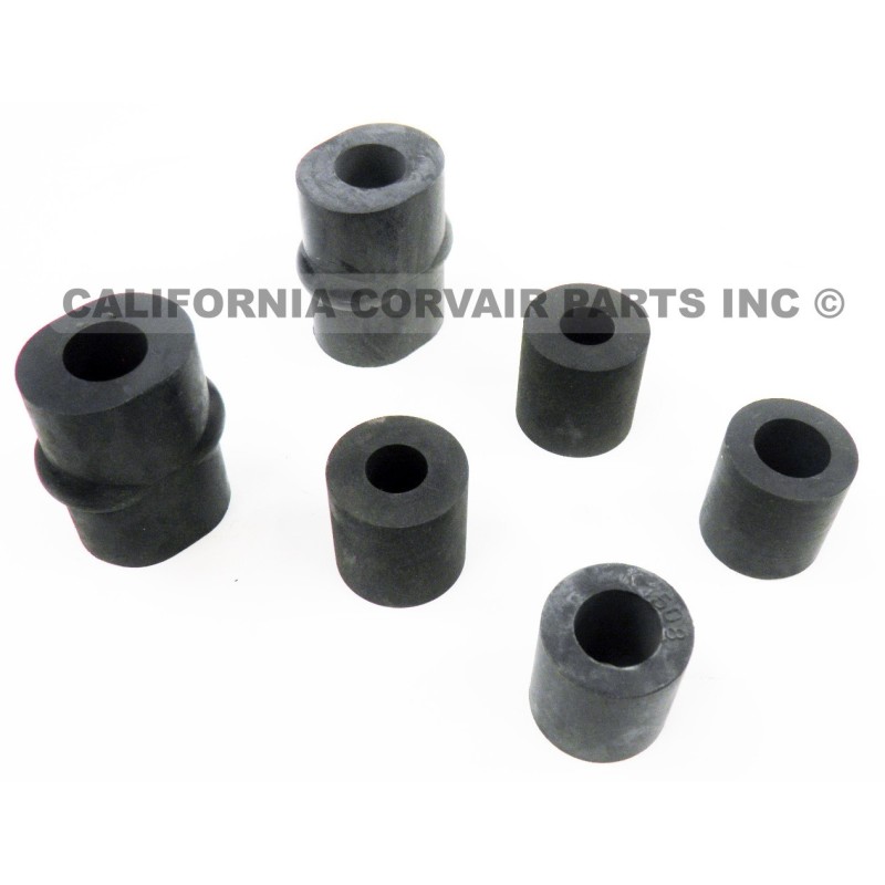 NEW FULL SET (6) STABILIZER BAR BUSHINGS - 1962-63