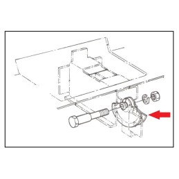 NEW CLUTCH CABLE PULLEY - 1960-64