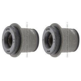 NEW SET (2) UPPER A-ARM REARWARD BUSHINGS - 1960-64