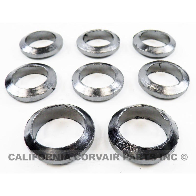 FULL SET (8) EXHAUST PACKINGS - 140 HP