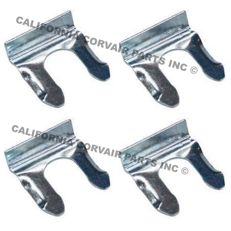 NEW SET (4) BRAKE HOSE RETAINERS