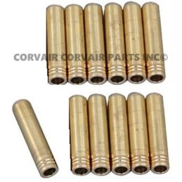 NEW SET (12) BRONZE VALVE GUIDES - .001