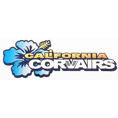 NEW CALIFORNIA CORVAIRS HIBISCUS DECAL