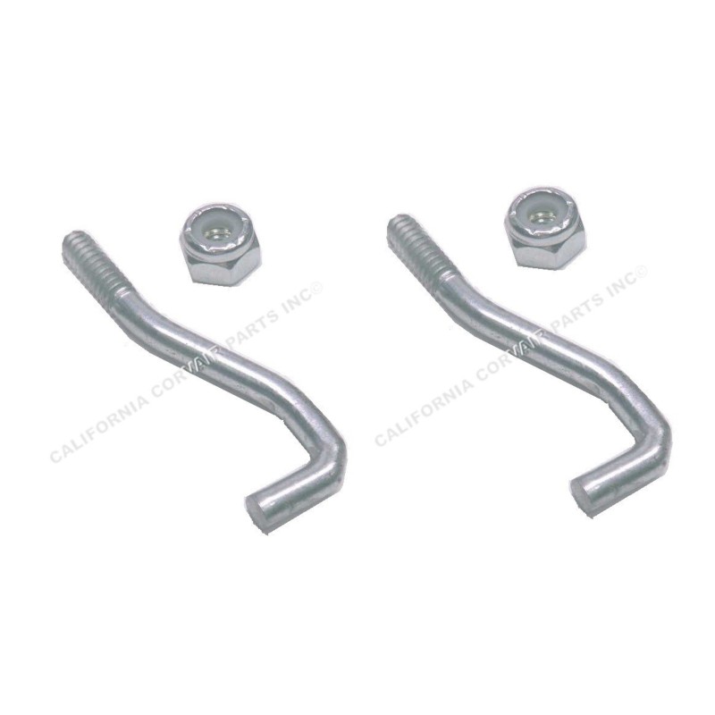 NEW SET (2) AIR CLEANER J-BOLTS & NUTS