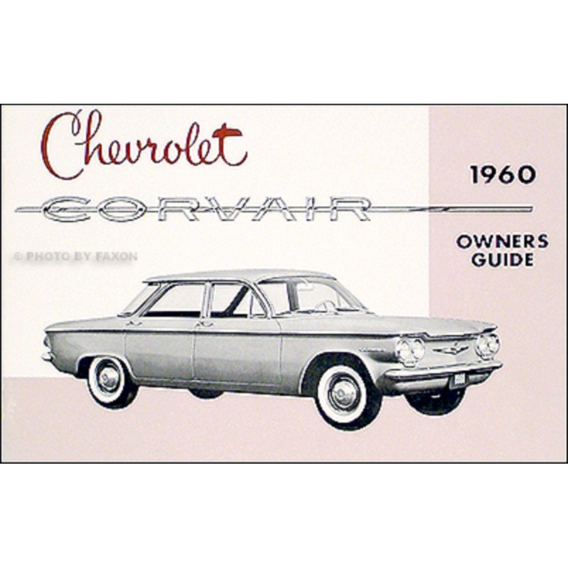 NEW OWNERS MANUAL - 1960
