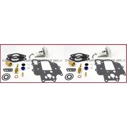 TWO (2) DELUXE CARBURETOR REBUILD KITS