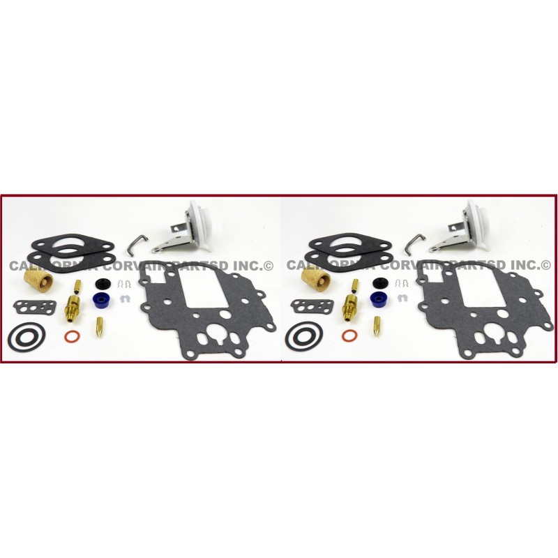 TWO (2) DELUXE CARBURETOR REBUILD KITS