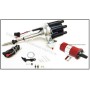 NEW ELECTRONIC DISTRIBUTOR & COIL - BLACK CAP