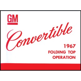 NEW FOLDING TOP BOOKLET - 1967