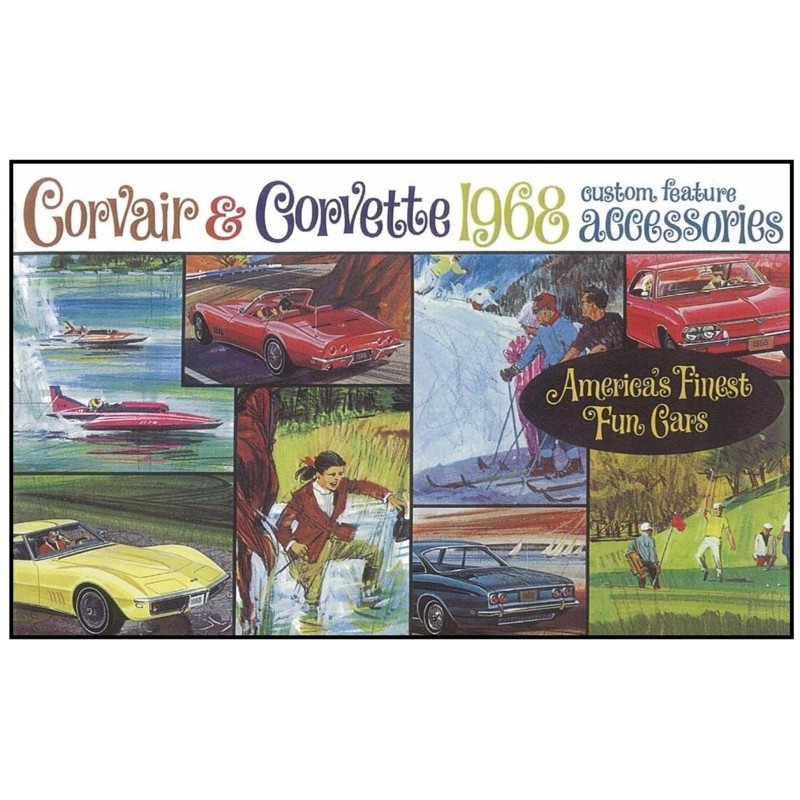 NEW CUSTOM FEATURES BOOKLET - 1968
