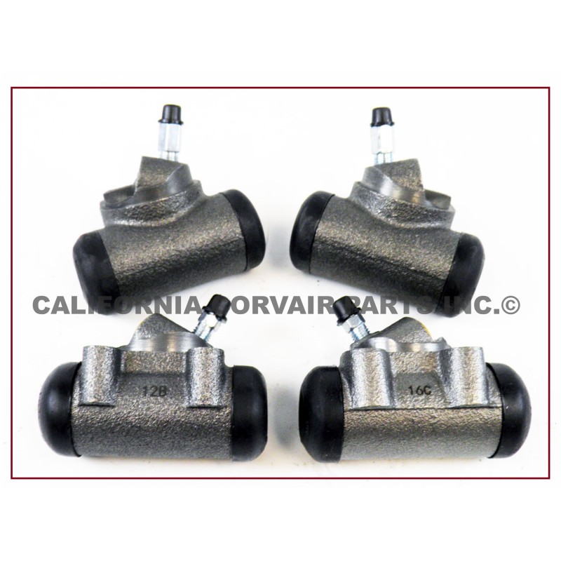 NEW FULL SET (4) WHEEL CYLINDERS - 1960-64